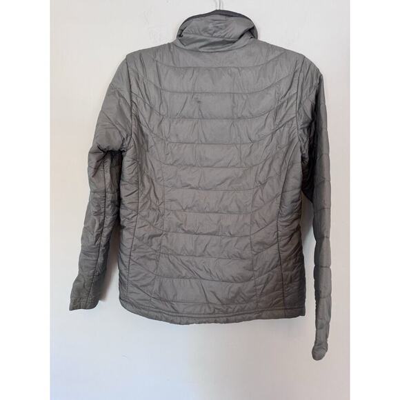 Simms Womens XS Nano Puff Gray Packable Puffer Coat Primaloft Outdoor Gorp - Picture 2 of 10